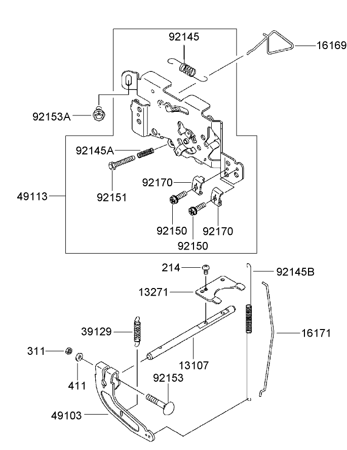 Control Equipment Assembly  Kawasaki FH641V-AS31
