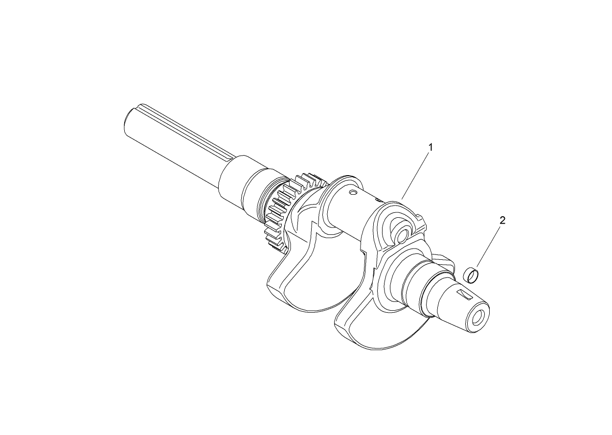 Crankshaft Assembly Kohler CH730-0162