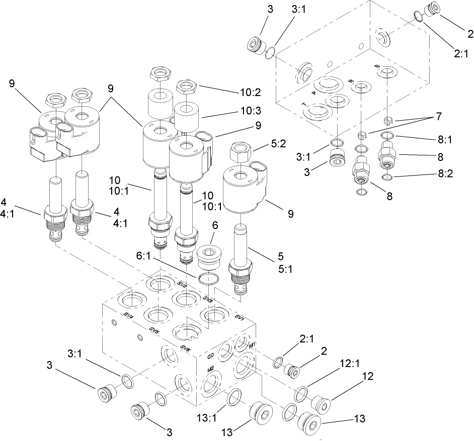 Hydraulic Manifold Assembly No. 112-1493