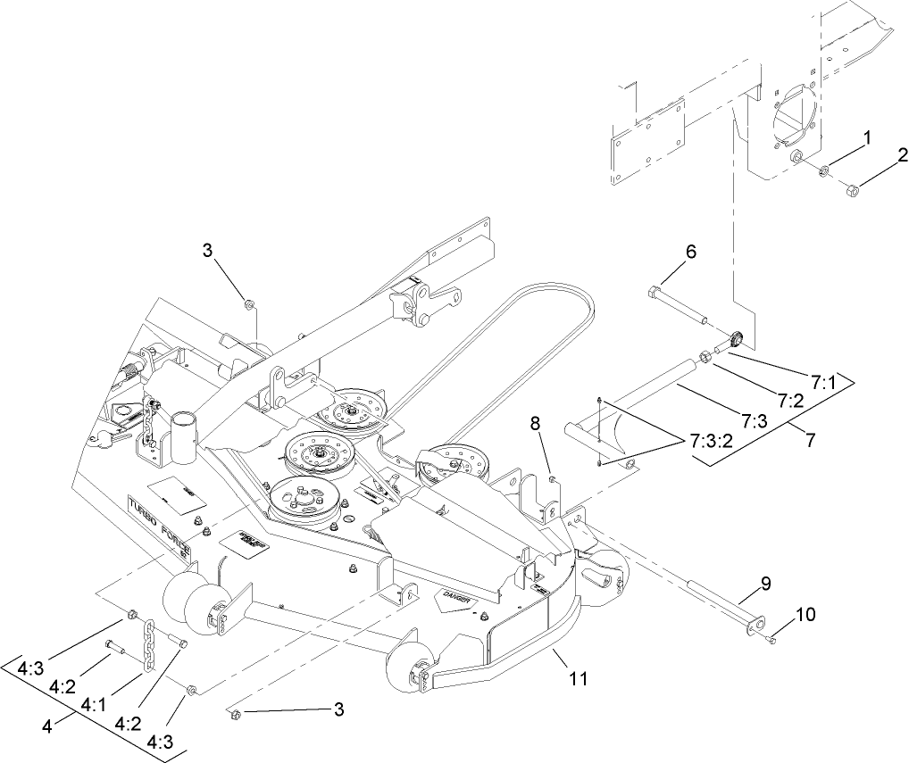 Deck Connection Assembly