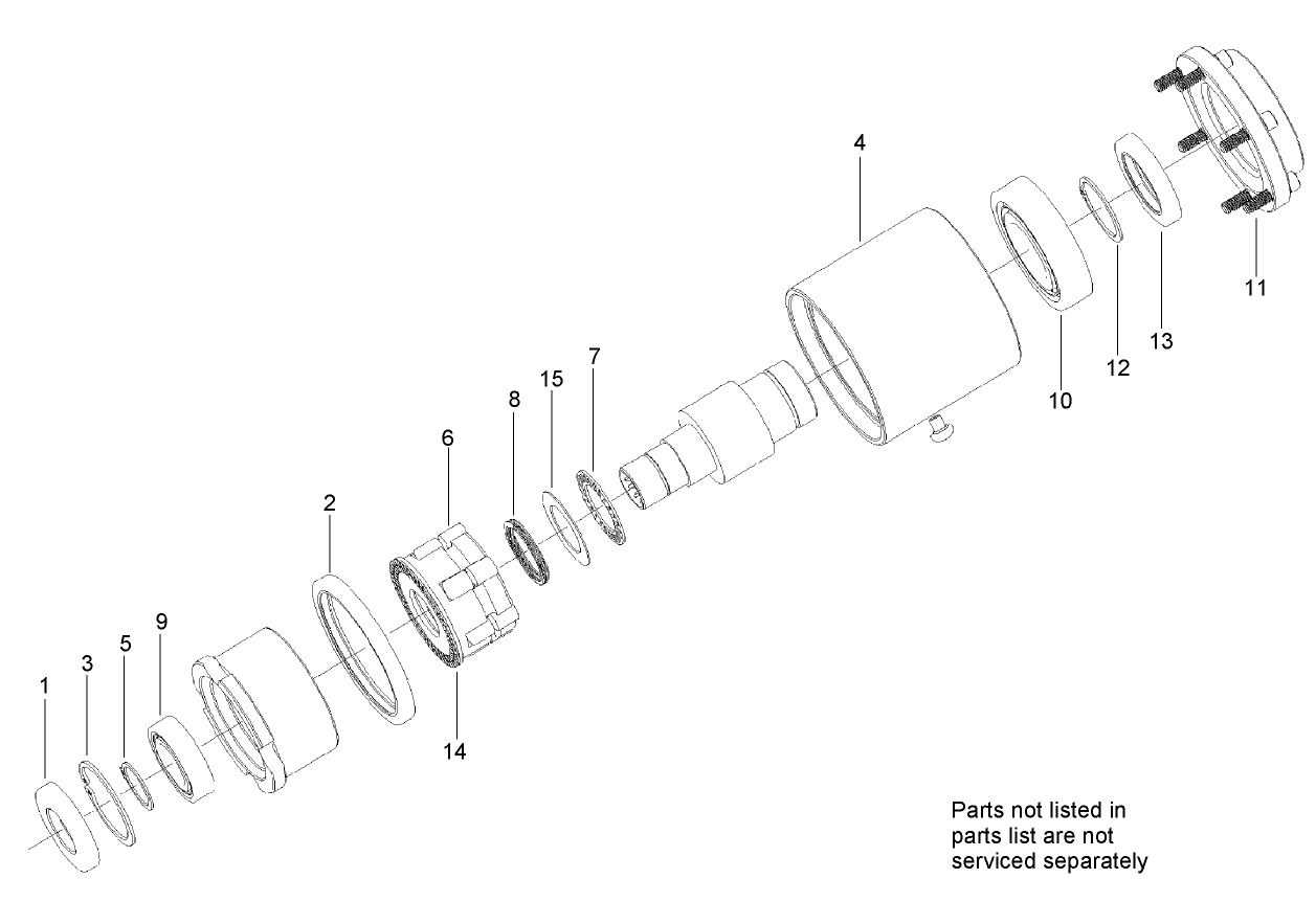 Bi-Directional Clutch Assembly No. 95-6296