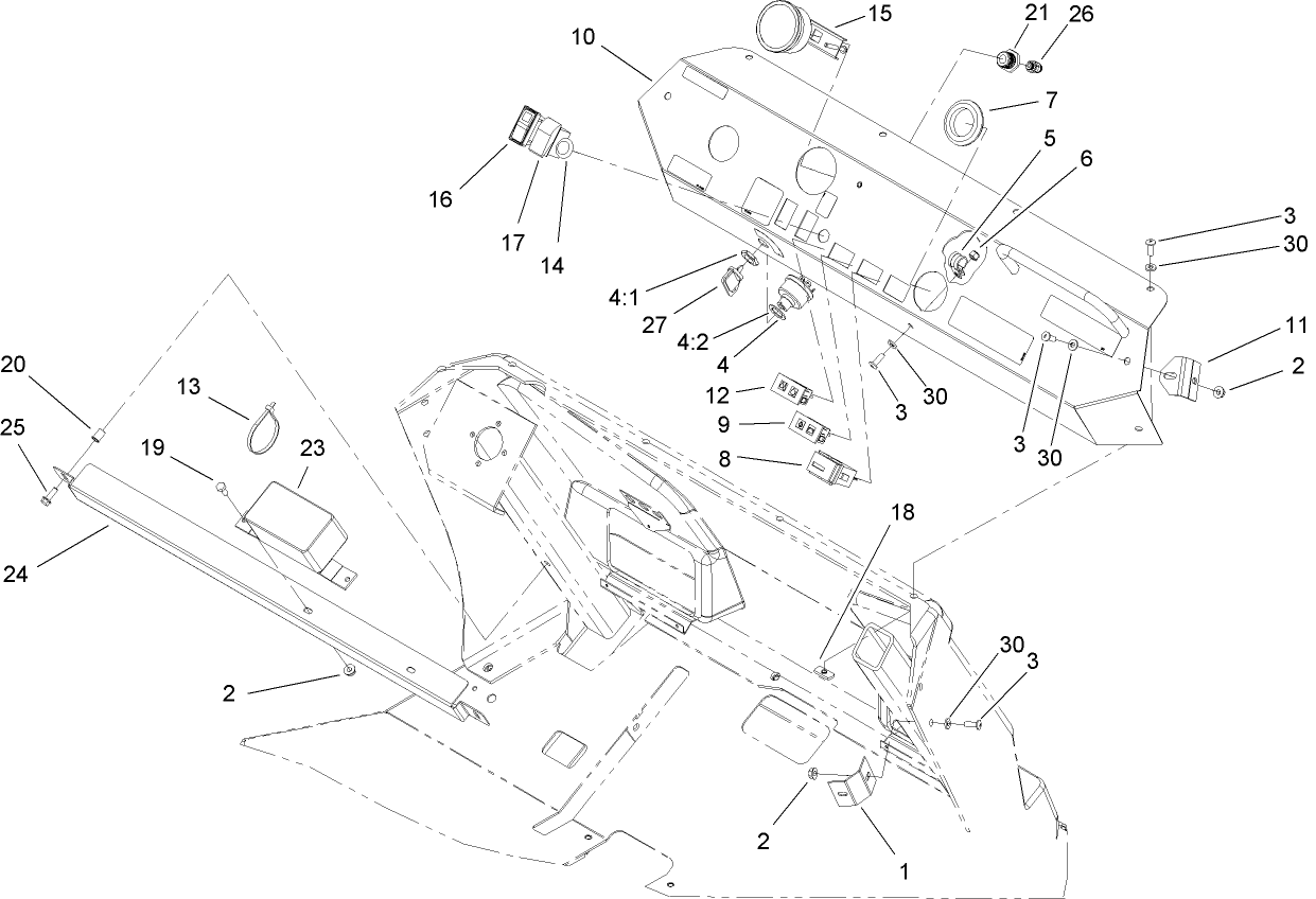 Dash and Instrument Assembly