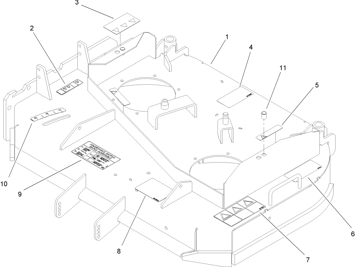 Deck Assembly No. 112-7085