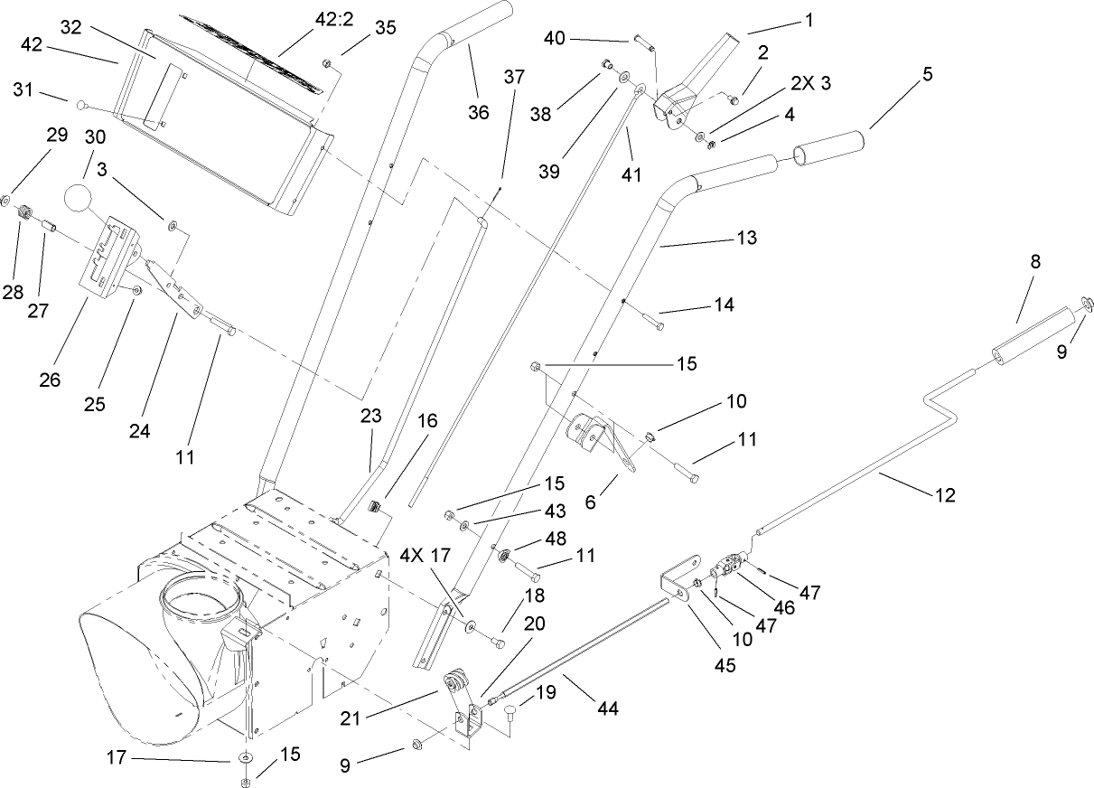 Handle and Control Assembly
