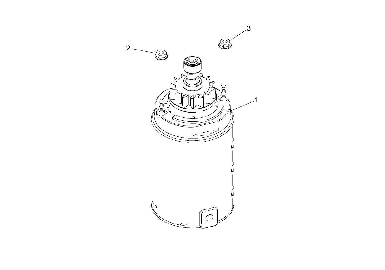 Starting System Assembly  Kohler SV590-0023