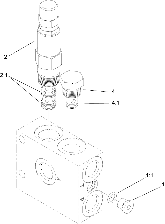 Hydraulic Manifold Assembly No. 114-2863