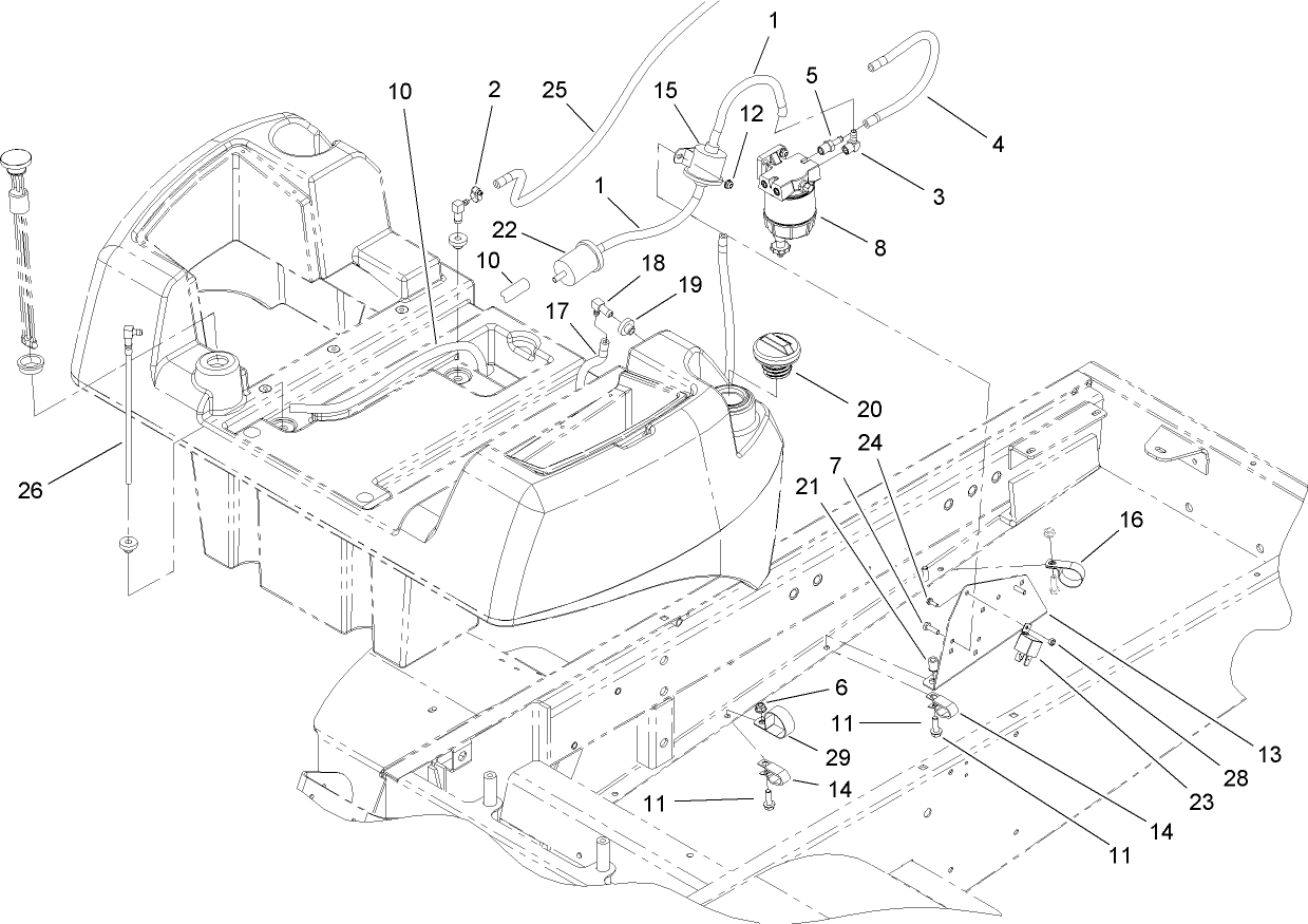 Fuel Delivery System Assembly