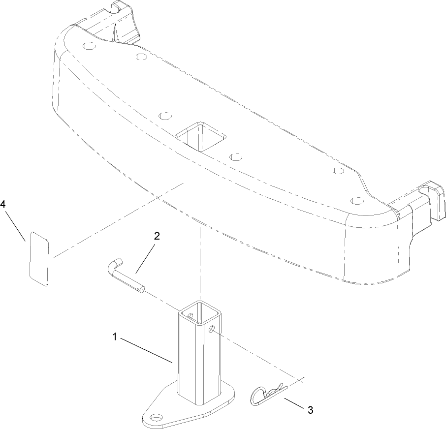Hitch and Decal Assembly