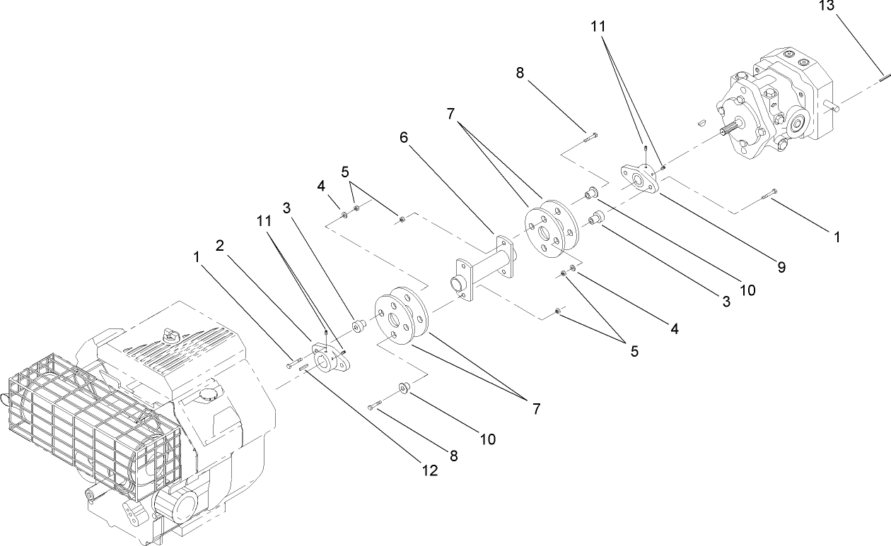 Pump Drive Shaft Assembly