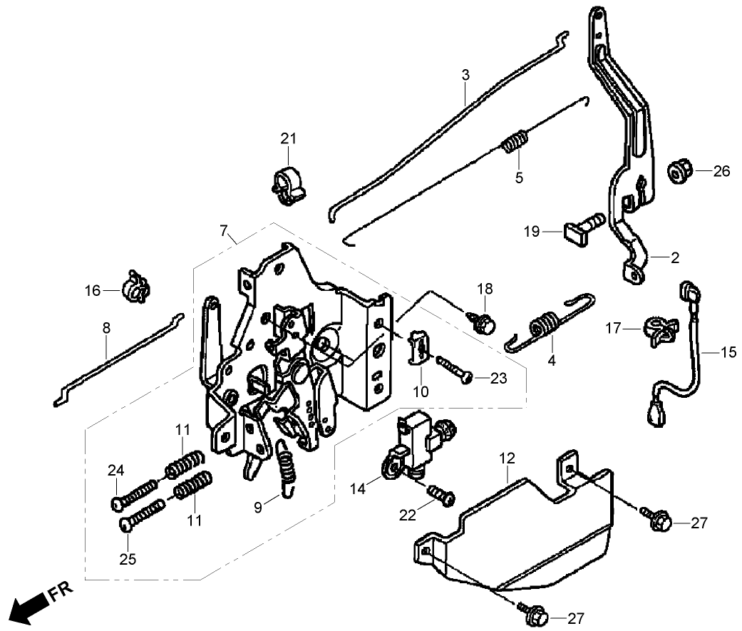 Control Assembly  Honda GXV160UH2 T1AH