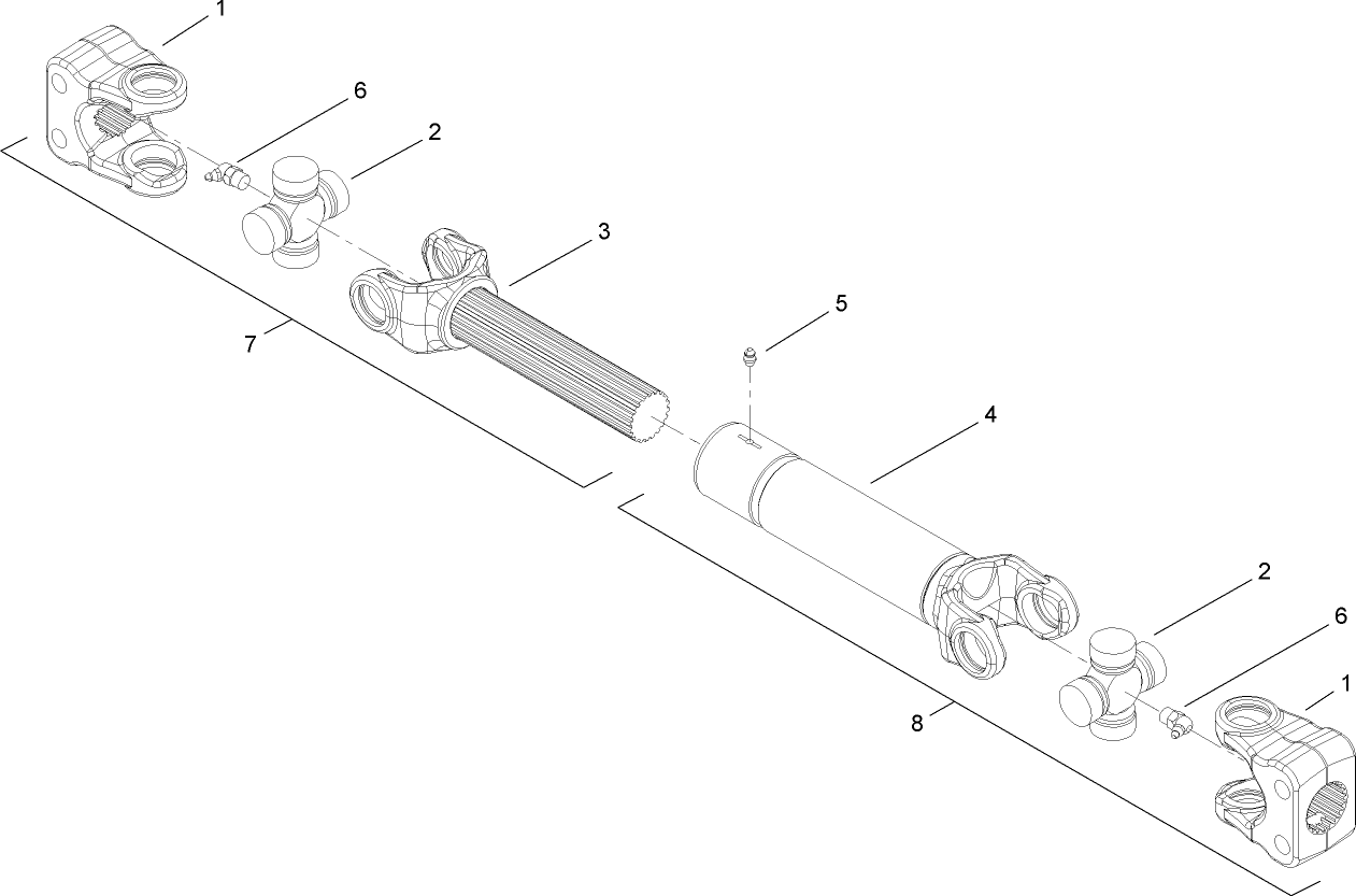 Drive Shaft Assembly No. 110-4586