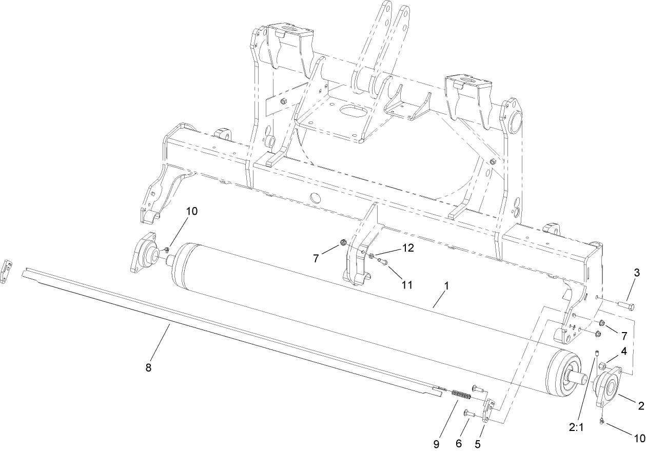 Roller and Scraper Assembly
