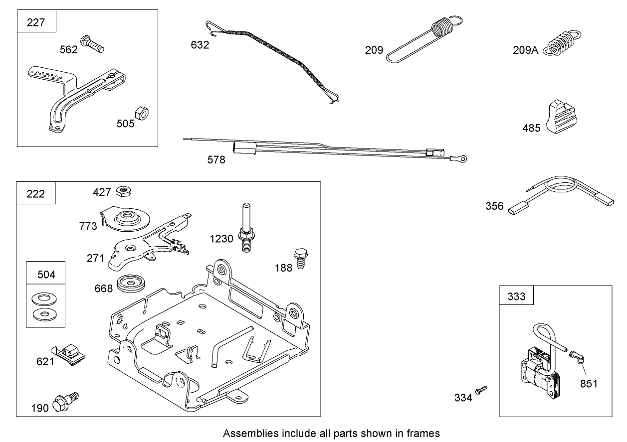 Governor Assembly  Briggs and Stratton 15D102-0111-E1