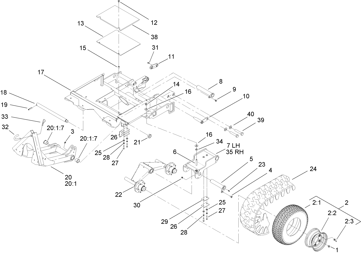 Track and Frame Assembly