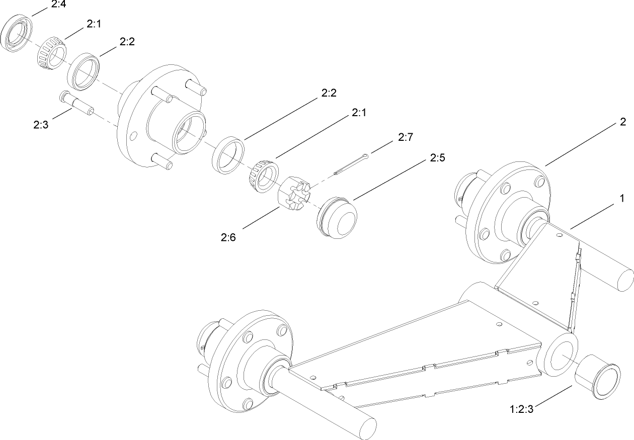 Bogie Assembly No. 112-1693