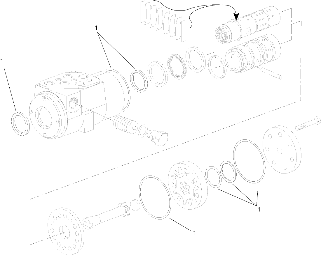 Steering Control Assembly No. 114-5074