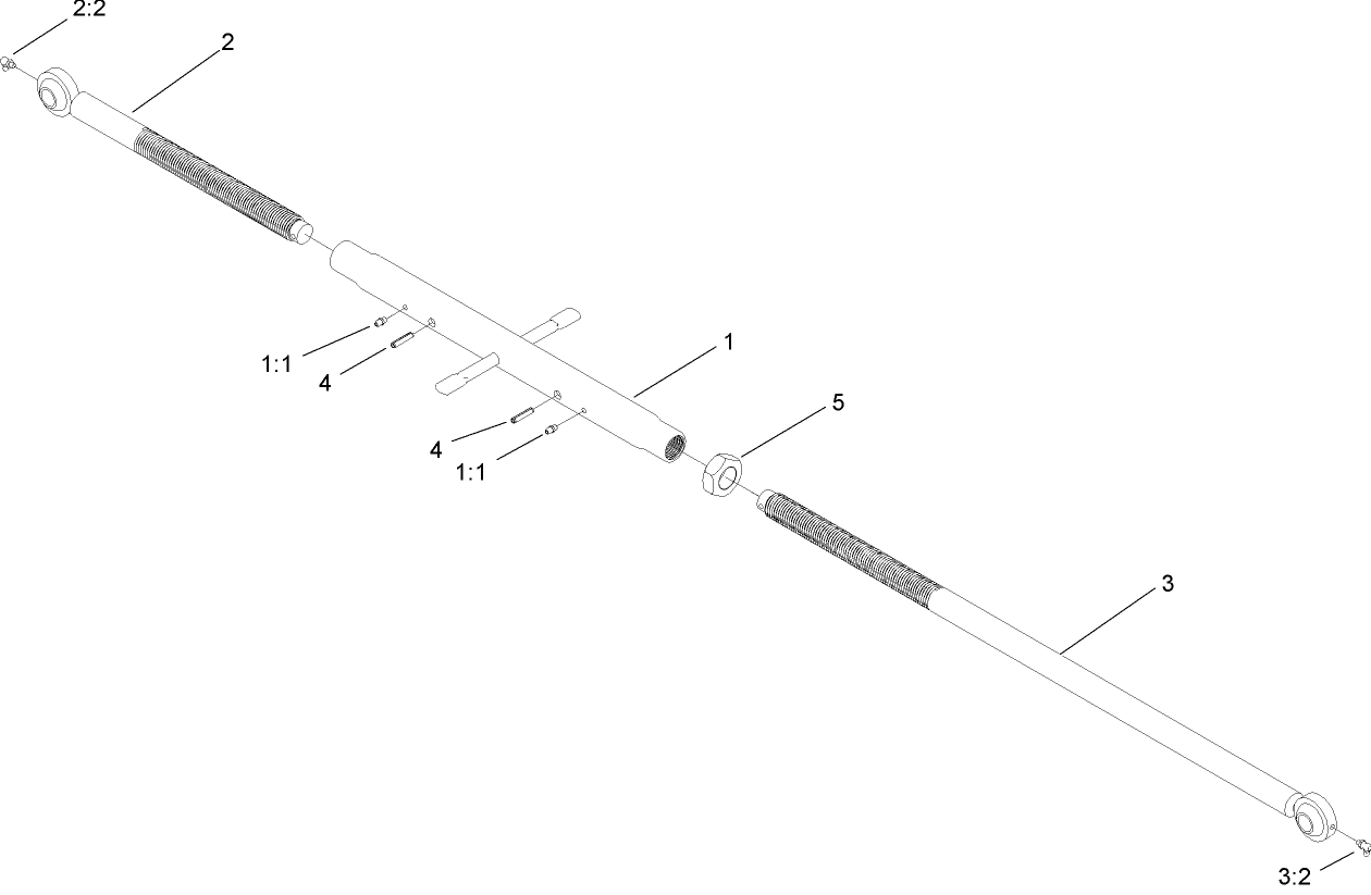 Pitch Control Link Assembly No. 110-2991