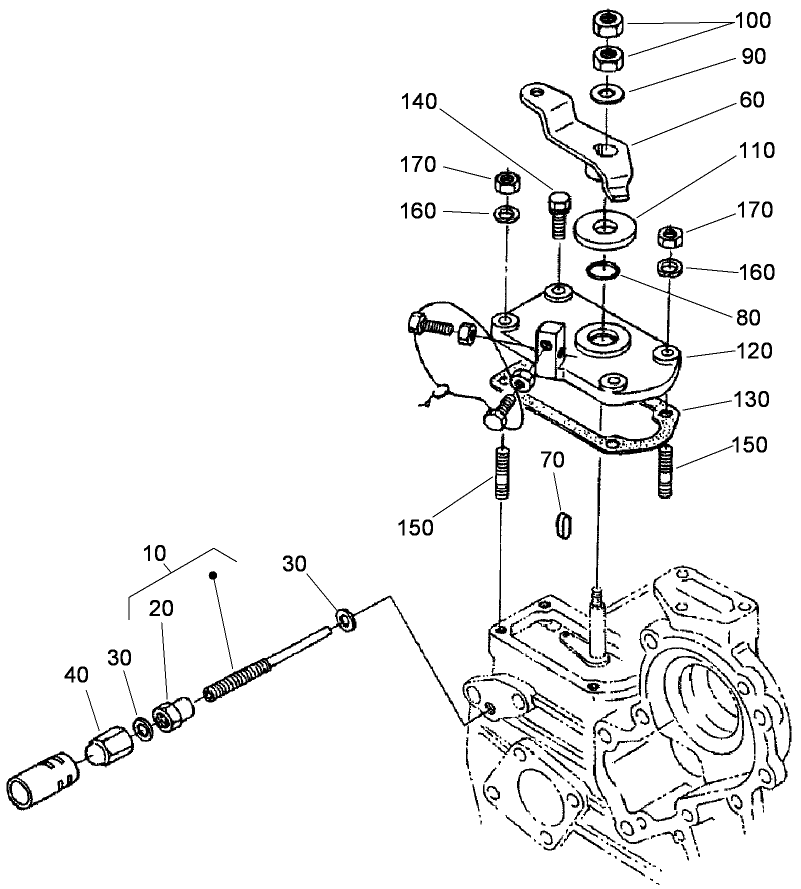 Speed Control Plate Assembly
