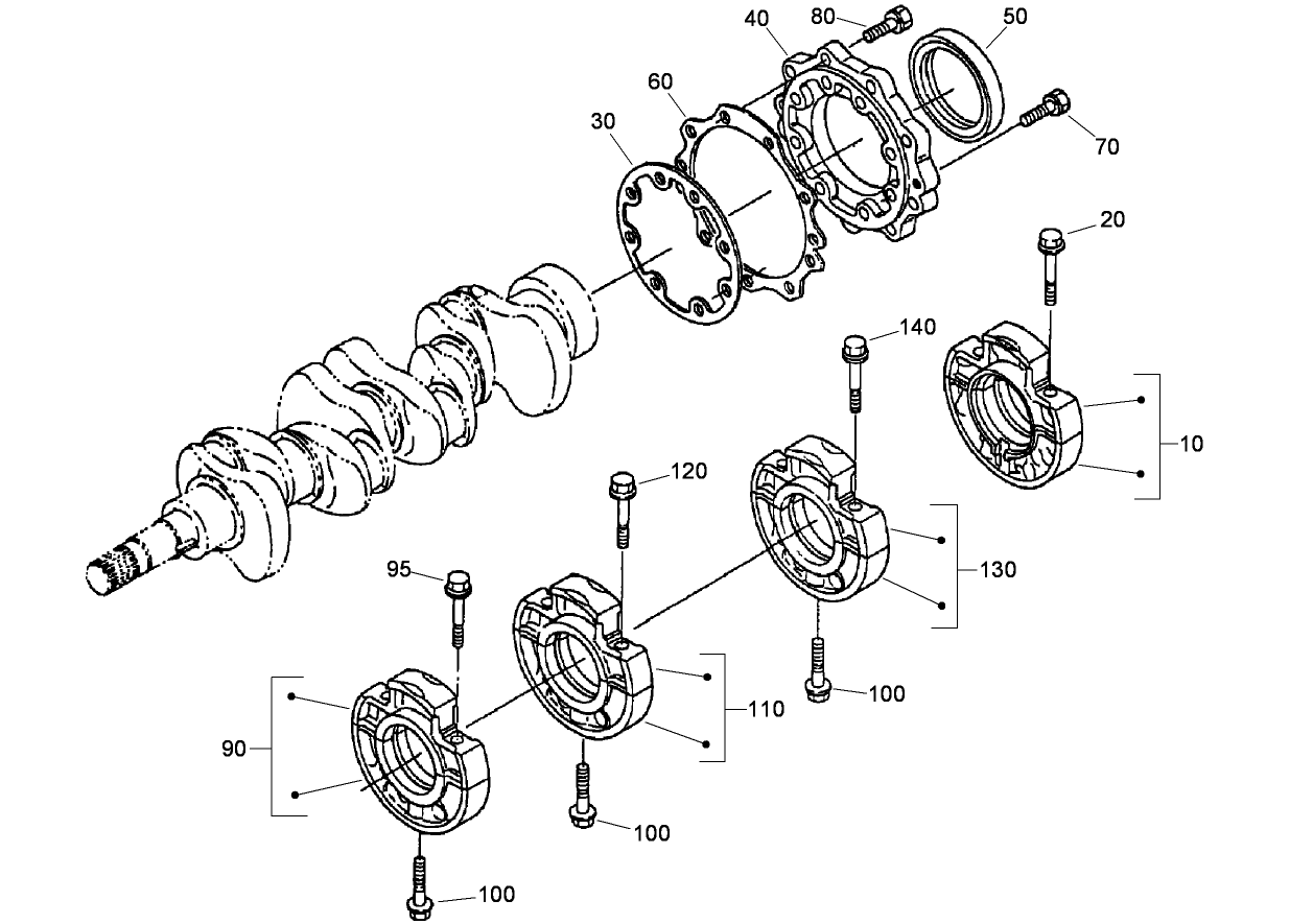 Main Bearing Case Assembly