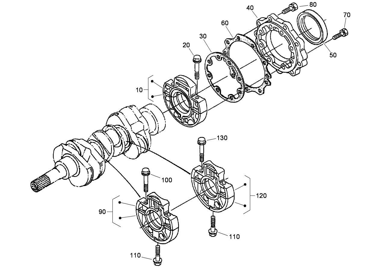 Main Bearing Case Assembly