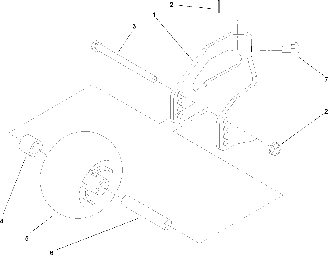 Trim Side Anti-Scalp Roller Assembly