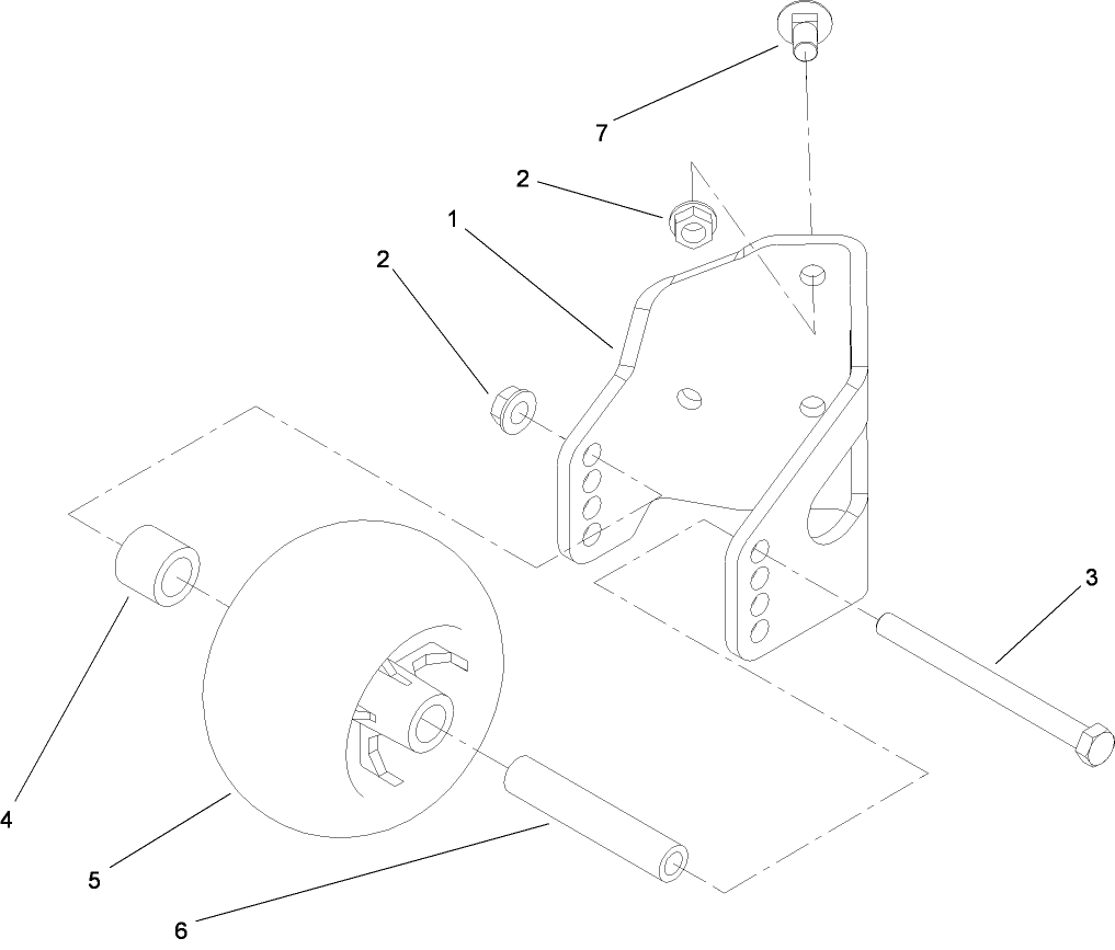 Discharge Side Anti-Scalp Roller Assembly