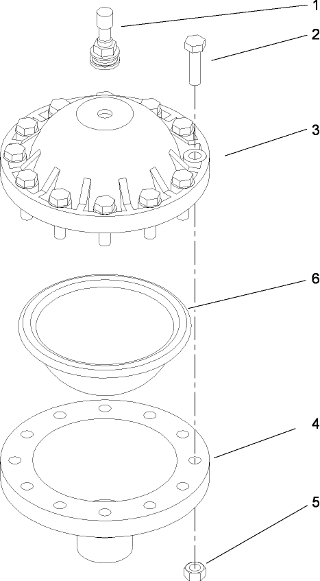 Pressure Damper Assembly No. 100-6662