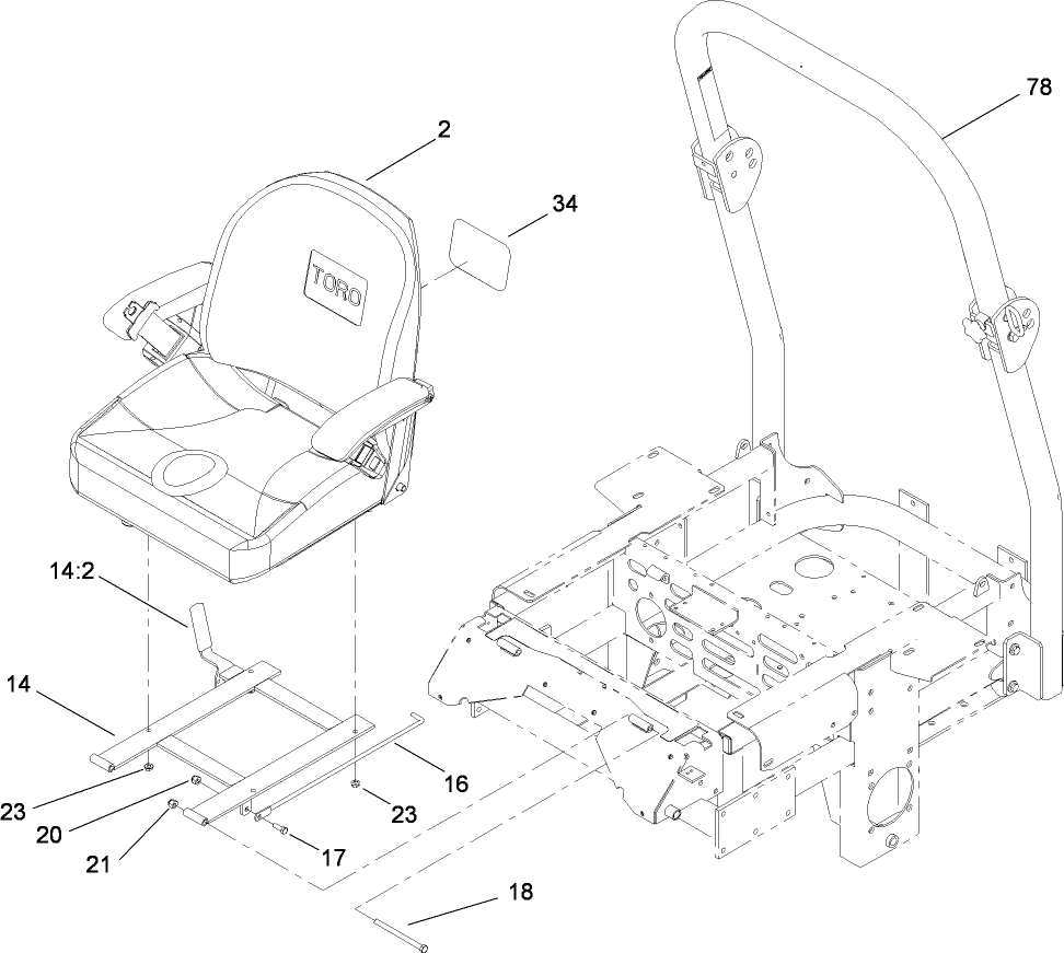 Roll-Over Protection System Assembly