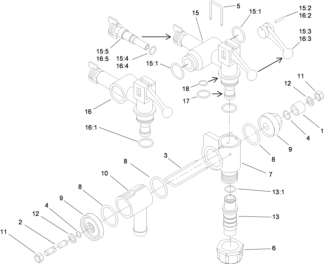 Boom Valve Assembly No. 106-4882