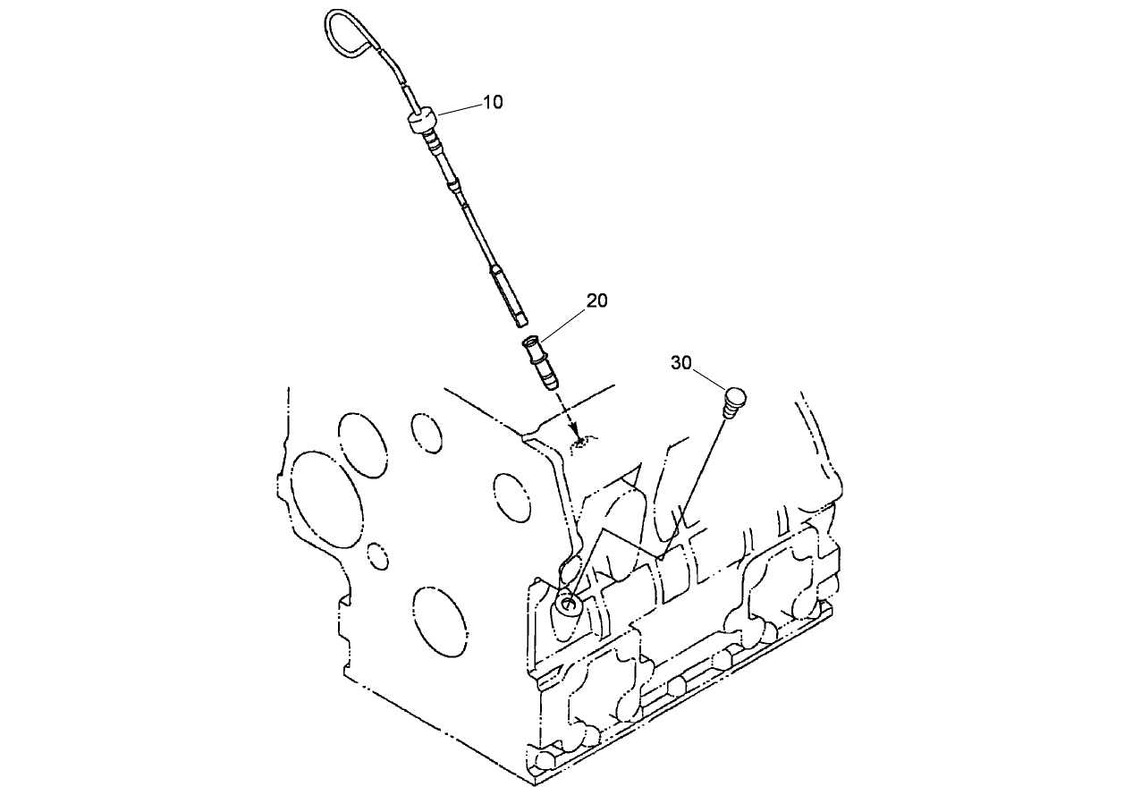 Dipstick and Guide Assembly