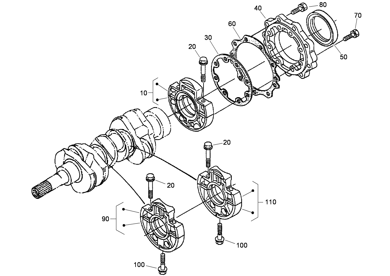 Main Bearing Case Assembly