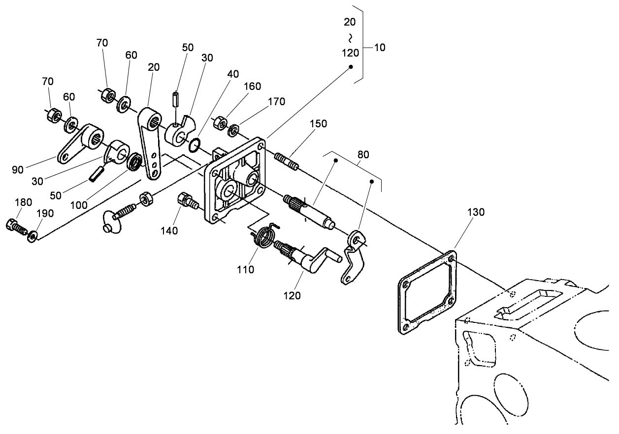 Speed Control Plate Assembly