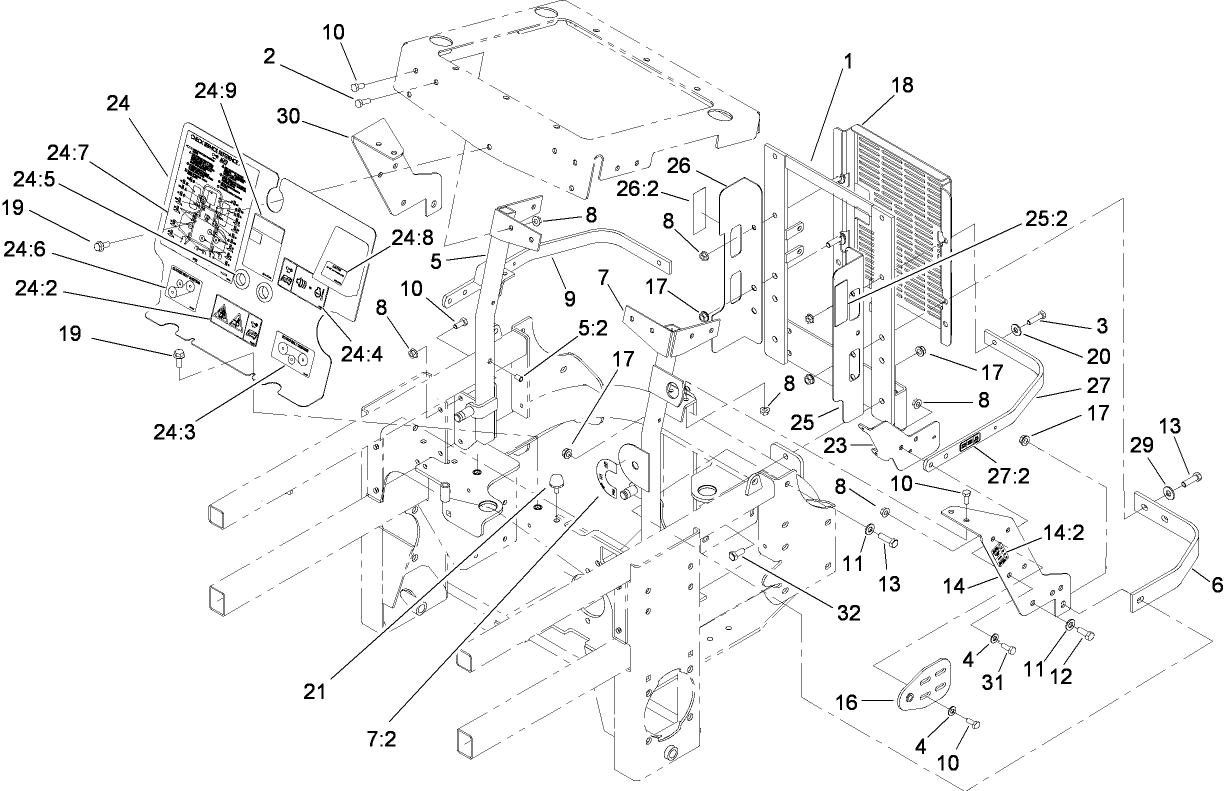 Engine Housing Assembly
