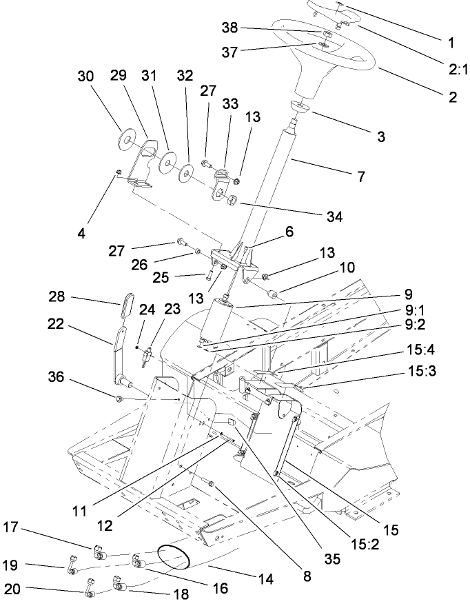 Power Steering Assembly