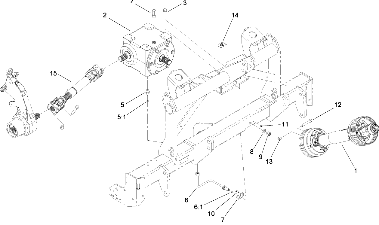 Gearbox and Driveline Assembly
