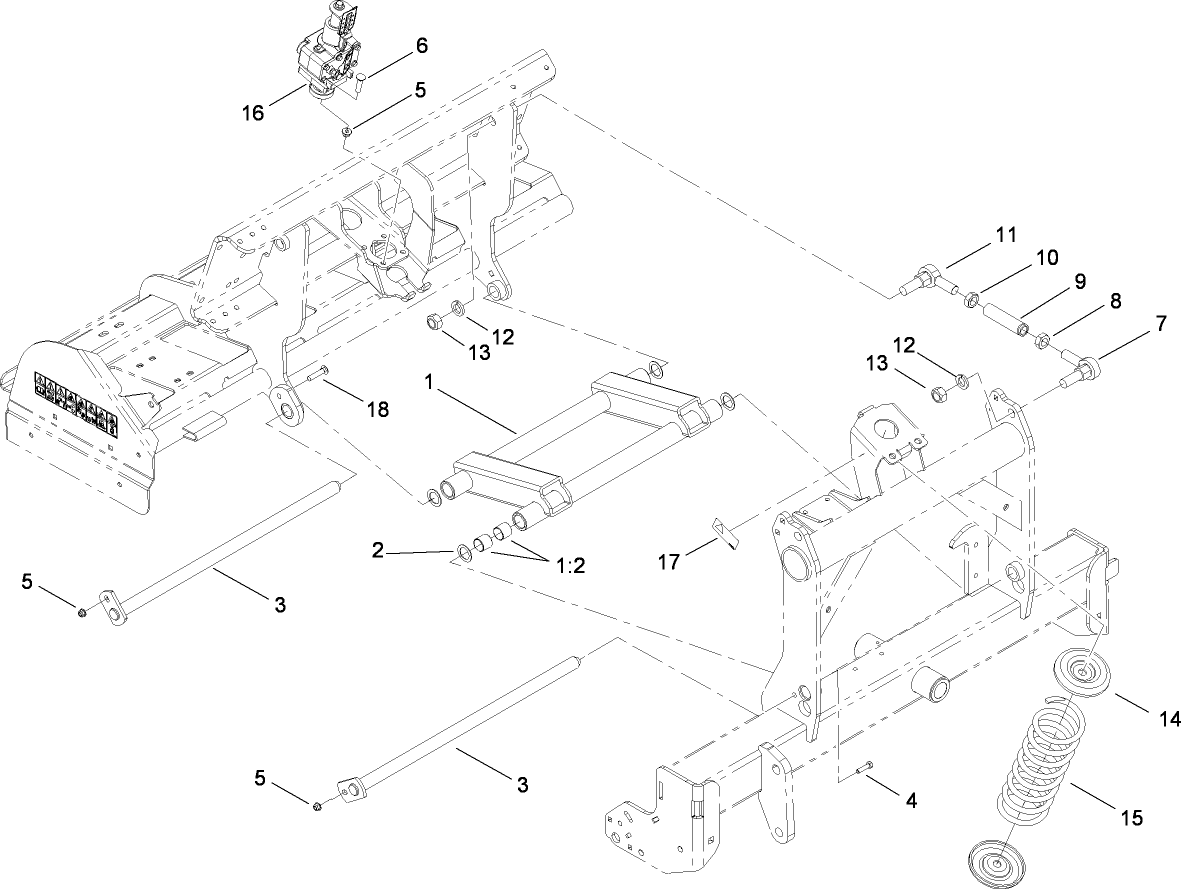 Right Hand H-Frame Assembly