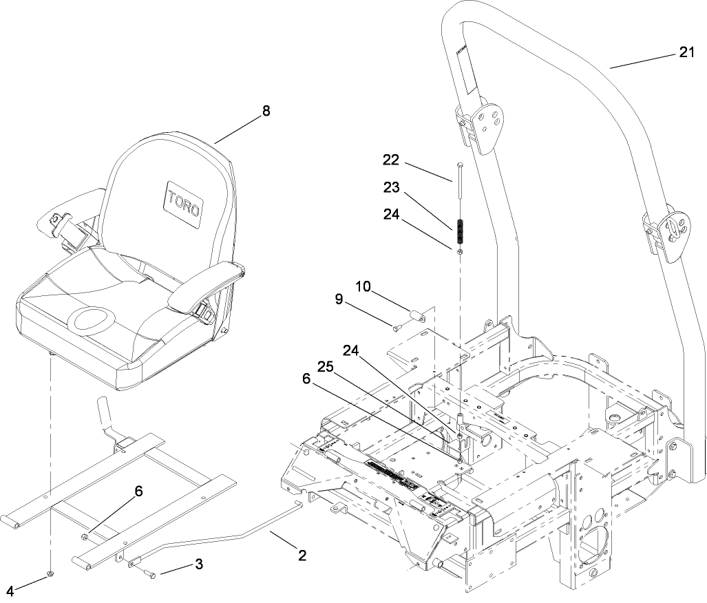 Roll-Over Protection System Assembly