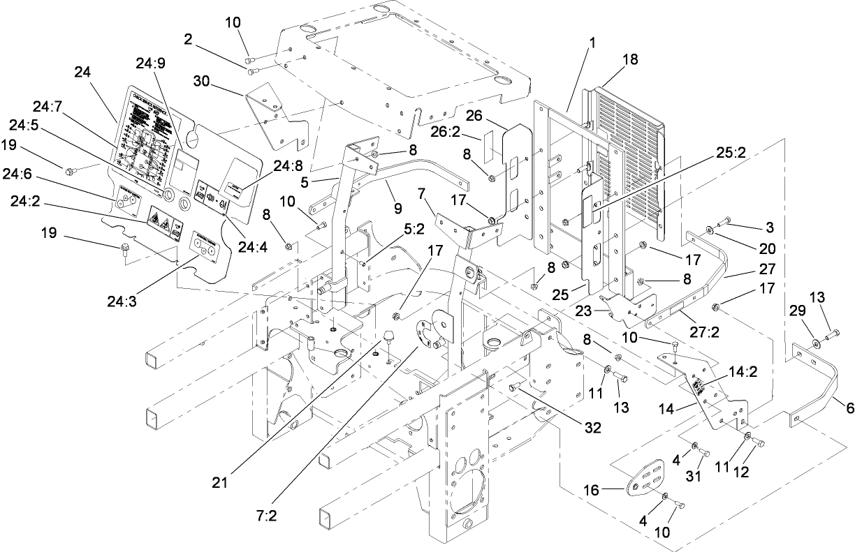 Engine Housing Assembly