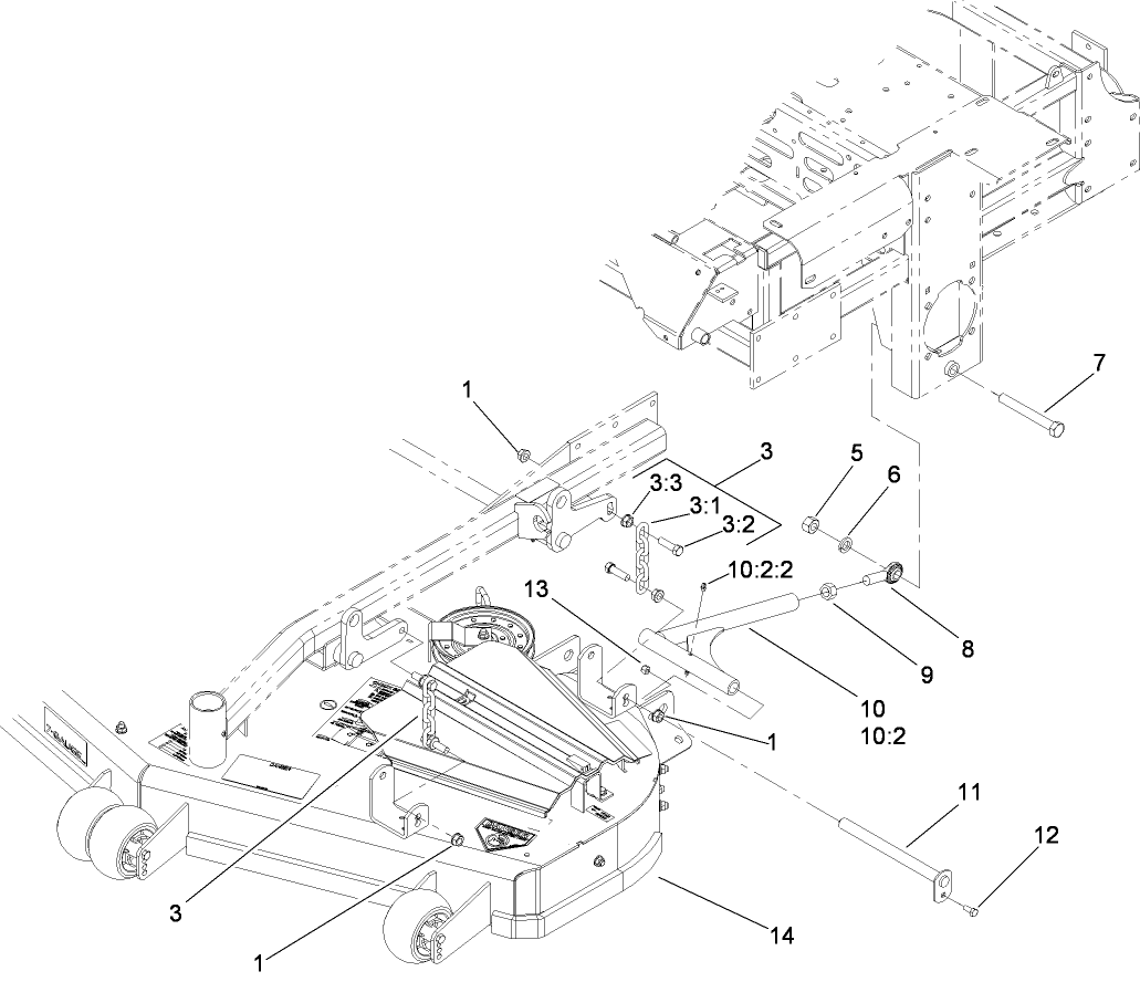 Deck Connection Assembly