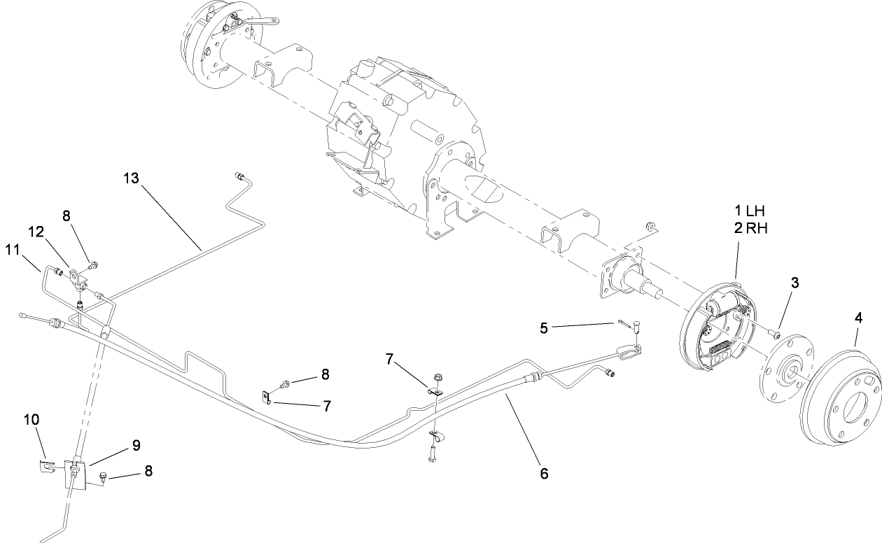 Rear Brake Assembly