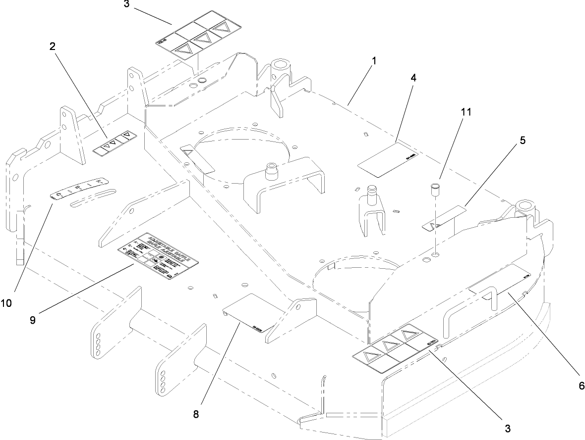 Deck Assembly No. 112-7085