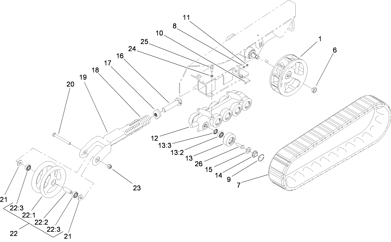 Track and Traction Assembly