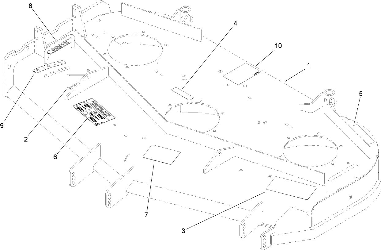 Deck Assembly No. 112-7082