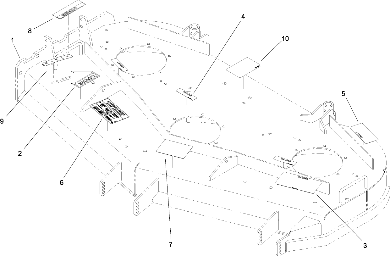 Deck Assembly No. 112-7083