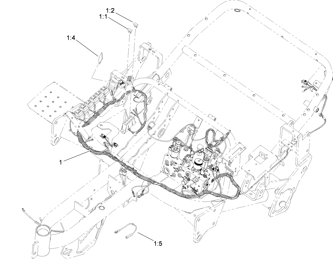 Wire Harness Routing Assembly