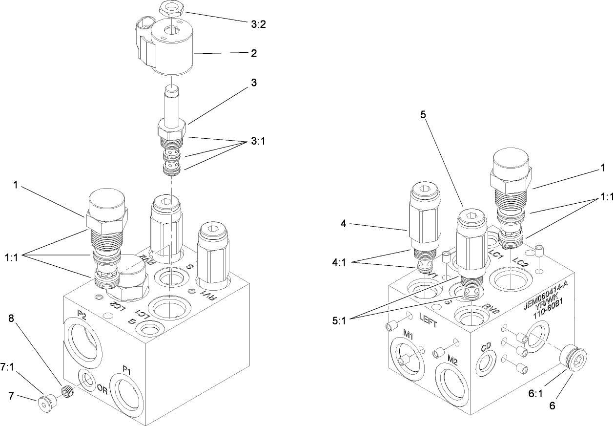 Manifold Assembly No. 110-6081