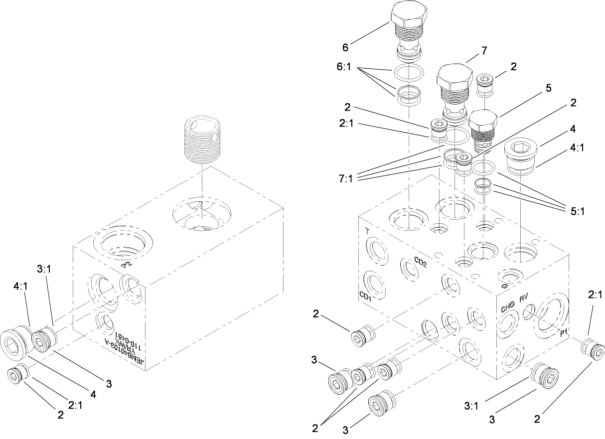 Filter Manifold Assembly No. 110-0451