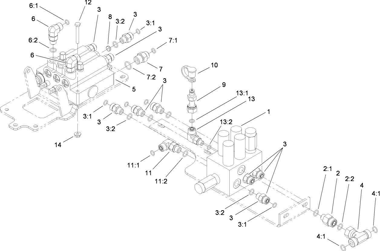 Lift Valve and Counter Balance Assembly