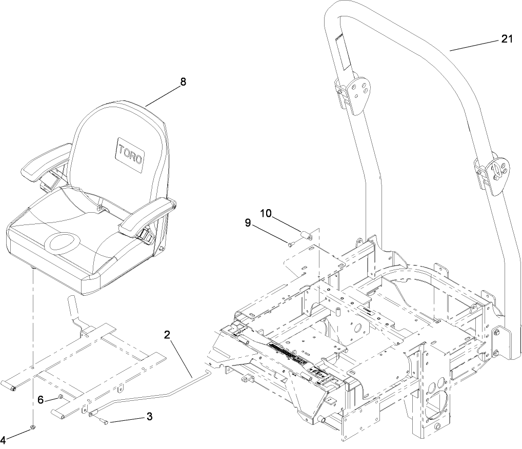Roll-Over Protection System Assembly