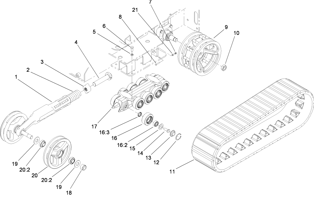 Track and Traction Assembly
